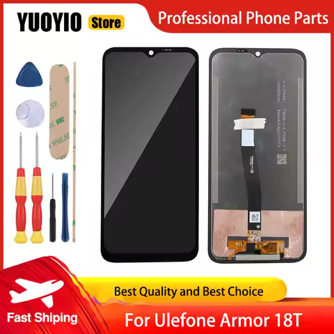 New Original Touch Screen For Ulefone Power Armor 18T Armor 18 Ulefone Armor 19 LCD Display With Fra