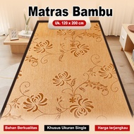 Bamboo Mattress Natural Bamboo Material Size 120 x 200 Cm Multipurpose-X3 C1