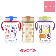 Evorie Tritan Kids Straw Water Bottle Mug, 300ml (7 Designs)
