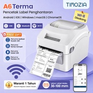 A6 Bluetooth Thermal Printer – Shipping Label Barcode AWB Air Waybill Sticker Printer