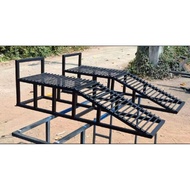 Iron-DIY Car Ramp รองยกล้อยกรถ บันไดยกรถยนต์ บันไดเหล็ก รุ่น IR-1798 ก35xส25xย120 ซม. (1คู่) ramp