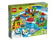 LEGO 10805 Duplo Around the World 163pcs 2+ Đồ Chơi Lắp Ráp lego Hoàn toàn mới và chính hãng