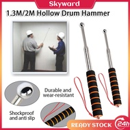 Hollow Tile Copper Rod Checker Extendable Tapping Detection Hammer For House Decoration Inspection R