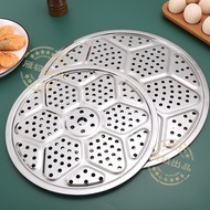 Household Stainless Steel Steamer Plate Thickened Cooking Pieces Multi-Functional Double-Edged Fine-Toothed Comb Steamer Steamed/Stainless Steel Steamer Plate Steaming Tray / Steam Grid Sheet / Steam Rack
