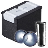 DOSHISHA Round and Highball Clear Ice Maker DCI-19, DCI-B3HB Ice Cube Tray for Whiskey, Beautiful Ic