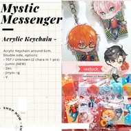 GANTUNGAN Mystic Messenger V 707 Yoo sung Juin zen MM KEYCHAINS 6cm