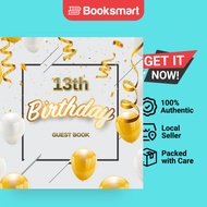 13th Birthday Guest Book - Hardback - English - 9788395820731