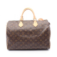 【二手】LOUIS VUITTONSpeedy 35 Monogram 手提包 M41524 PVC 塗層帆布皮革 Speedy 35 女士二手 A