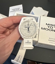 Swatch x Omega × Snoopy - Mission To The Moonphase (白色）