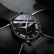 2021 new watch men's business quartz watch waterproof watch man