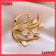 PDBH Fashion Store] ลดราคาด่วนใหม่ล่าสุดเข็มกลัดเข็มกลัดหงส์รูปสัตว์สวยงามอุปกรณ์ตกแต่งเสริมความงามเสื้อโค้ทคุณภาพสูง