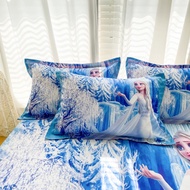 Sarung Bantal Corak 1pc Cartoon Pillowcase30x50cm 40x60cm Elsa/Crayon Shin-chan/Doraemon Pillow Case