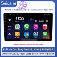 13.0 Seicane Android QLED Touchscreen Car Radio Stereo 7Inch 9 Inch 10.1Inch Universal GPS 10.1