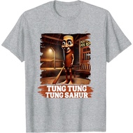 Tung Tung Tung Sahur Italian Brain Red Meme Pro Children's T-Shirt Fashion Tops for Boys and Girls D