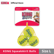 KONG SqueakAir® Balls ของเล่นสุนัข ลูกเทนนิสของเล่นสำหรับสุนัข