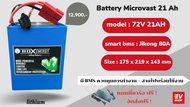 แบตเตอรี่แพ็ค Battery Pack พร้อมใช้งาน พร้อมที่ชาร์จ แบตลิเธียม  Lithium Battery แบต แพ็คสำเร็จ NMC 