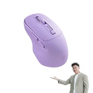 irocks M25R 快充式 無線 藍牙 雙模 靜音滑鼠 紫色
