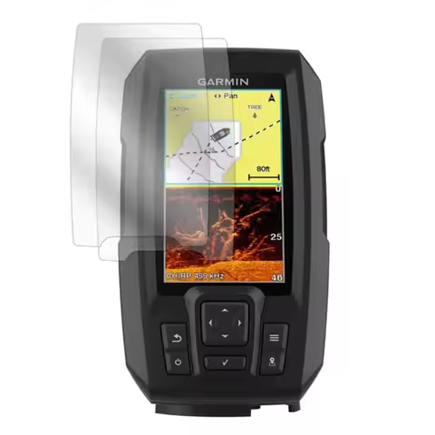 3 x PET Clear Screen Protector Cover Protective Film Guard For Garmin Striker Vivid 4 CV Plus 4 Fish