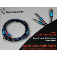 Type C to Akai Celewave CL TC 2x6.35 Jack Cable2M/