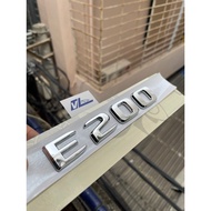 E200 mercedes letter - E200 amm sticker - E200 amm Logo - E200 symbol