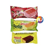 Snack Apollo Layer Cake 18gr - Coklat / Strawberry / Pandan