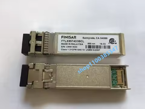 1PCS FINISAR SFP Module 10Gb/FTLX8574D3BCL/10G SR 850NM 400M LC SFP+ switch network finisar 10g fibe