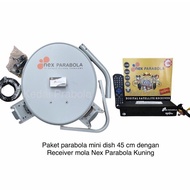 SDR1 Paket parabola mini mnc grup liga 1 nex parabola kuning