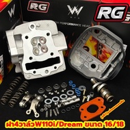 4-Valve Cover W110i Old Model Valve Size 16/18 Already In Stock. 4 W110i 4 Wave 110i