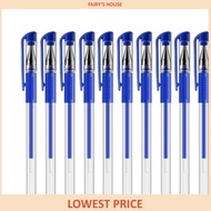 [Ready Stock] Economy Gel Pen 0.5mm Needle ball tip Office & School Pen fine Needle point Refillable