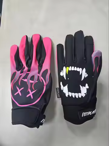 24 NEW STOCK SECONDS QUALITY FISTPLAST BICYCLE LONG FINGER FOUR SEASONS GLOVES PROTECTION ANTI-SLIP 
