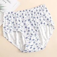 Cotton Women's Large Size High Waist Loose Brief Shorts