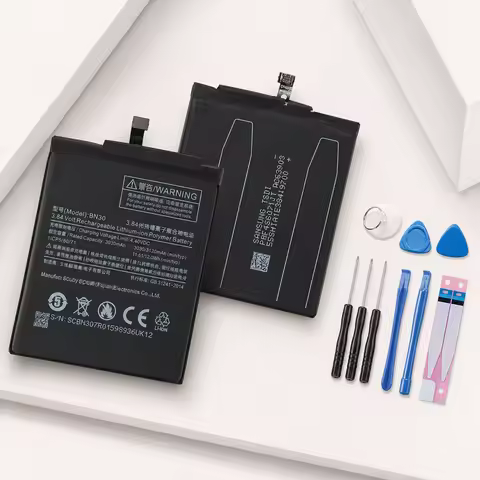 Premium Repair Battery BN30 BN40 BN42 BN34 BN44 BN35 BN3A BM47 BN39 BN36 BM3D For Xiaomi Redmi 4A 4 