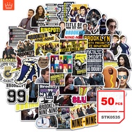 Brooklyn Nine-Nine Stickers Set American TV Series Graffiti Sticker Waterproof Decals for Kids, 50pc