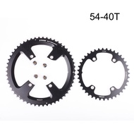 คู่โลหะผสมโซ่หิน BCD 110มม. 4สลักเกลียว46T 32T 48T 33T 50T 34T 53T 39T 54T 40T สำหรับ R7000 R8000 R9