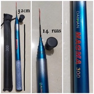 Joran Tegek Ruas Pendek 30Cm Daihan Magma Panjang 300/270