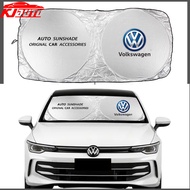 VW Car Windshield Front Sun Shade Cover For Volkswagen Polo Fox Gol Up Golf Beetle Santana Sagitar T