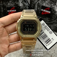 Adapted for g-shock GMW-B5000GD-9 Gold Black Monitor Sports Watch Full-Metal Hard Gold Stainless Ste