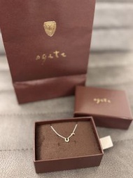 Agete鑽石頸鏈