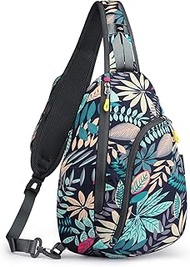 G4Free RFID Sling Bag Crossbody Backpack Casual Chest Shoulder Daypack Gym Bag for Hiking Travel 7L