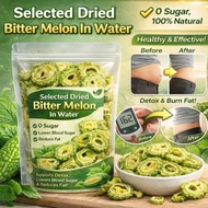 People with diabetes Dried Bitter Melon Slices Bitter melon crispy strips Healthy Snacks Afternoon t