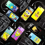 for OPPO A3s A5 A5s A7 AX5s AX7 F5 A73 F7 F9 Pro Tempered glass case F53 Anime Spongebob Squarepants