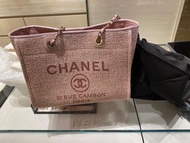 chanel tote bag deauville medium size