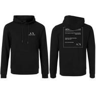 Fashion Men ea7 Sweatshirt Men Hooded Jacket New Style Pullover ax Long Sleeve Winter Collar Label+T