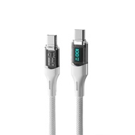 Popkon USB-C Fast Charging Cable 100W Braided Wire Power Display 1.5m 2m 3m