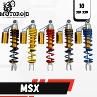 Shock Msx all matic 10 monoshock tabung atas
