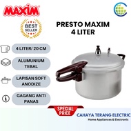 Maxim 4 Liter Pressure Cooker 4L Pressure Cooker 20 cm