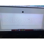Custom baby gang sticker 30x8.5cm