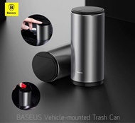 Baseus ถังขยะมินิ สำหรับใช้ในรถยนต์ รุ่น Gentleman Style Vehicle-mounted Trash Can ถังขยะรูปทรงกะบอก