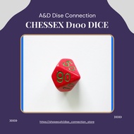 1pc. CHESSEX D100 DICE (sold per piece) 10 sided Dice