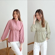 Blouse - Women's Top - Casual Top - Long Sleeve Blouse - Korean Style